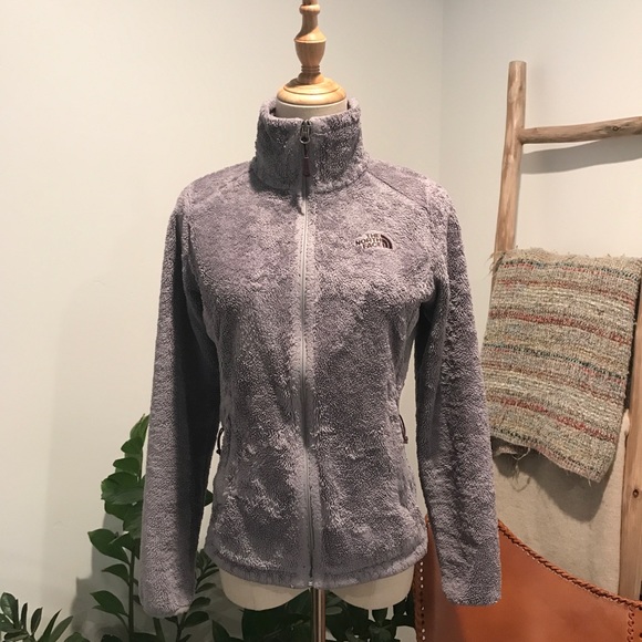 The North Face Jackets & Blazers - The North Face Grey Osito High Pile Fleece Jacket Zip Front XS